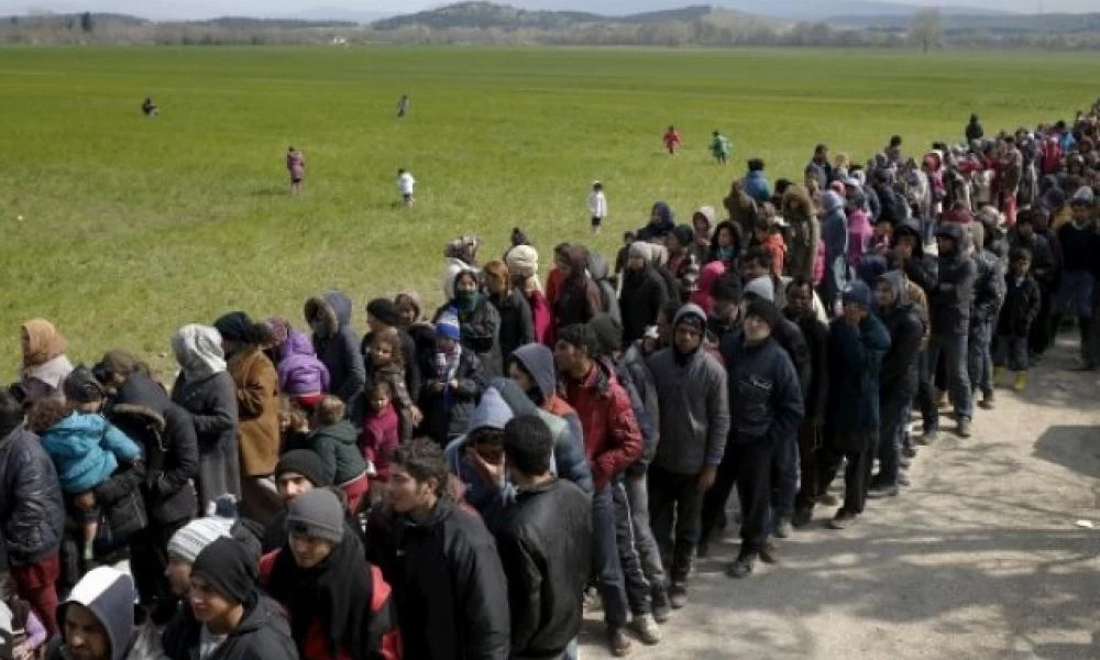 Ειδομένη: Οι ροές μεταναστών αυξάνονται